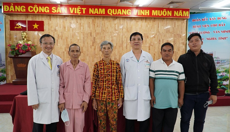 Bệnh nhân bình phục hoàn toàn sau phẫu thuật. 