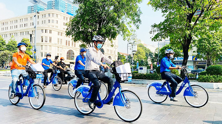 Phát triển giao thông xanh, một định hướng quan trọng của TP Hồ Chí Minh.