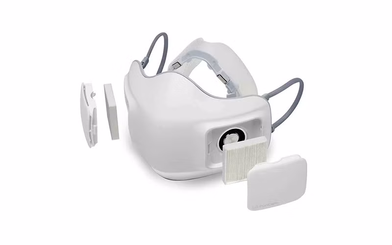 Khẩu trang PuriCare chạy bằng pin mới của hãng LG.