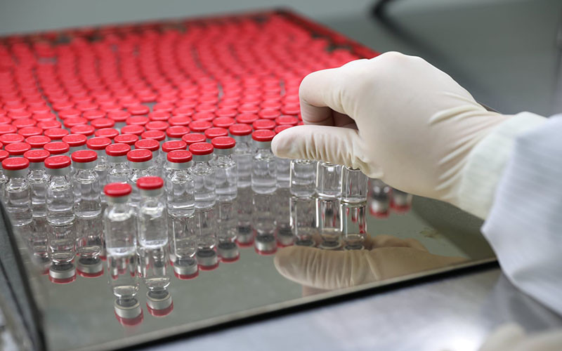 Vabiotech đã tiến hành đóng ống vaccine Sputnik-V.