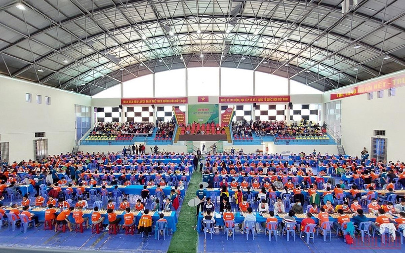 486 kỳ thủ trẻ tham gia thi đấu.