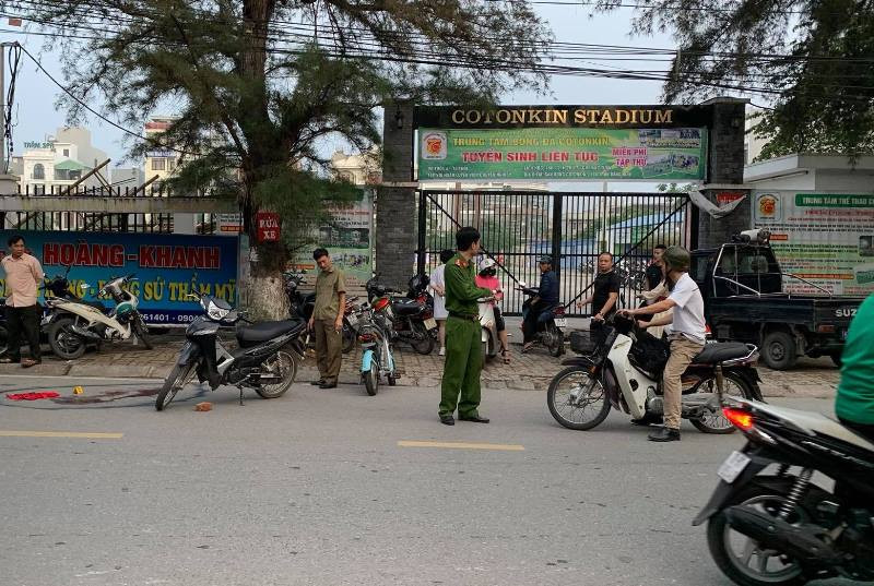 Hiện trường vụ án mạng khiến thiếu niên 15 tuổi tử vong.