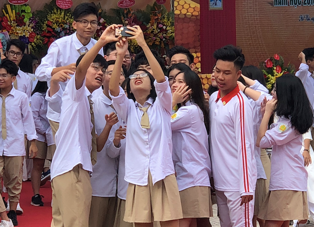 Học sinh phổ thông (Ảnh: THUỲ LINH)