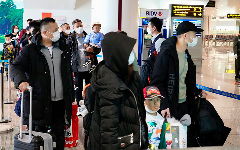 (Ảnh: Cảng hàng không quốc tế Nội Bài)