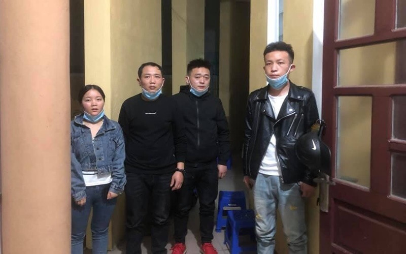 Nhóm người nghi nhập cảnh trái phép được phát hiện sáng nay tại Đà Nẵng.