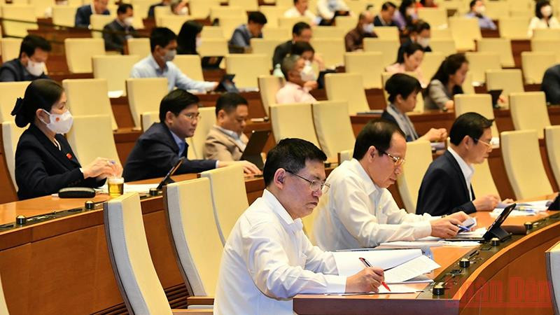 Quốc hội sẽ chọn 4 trong 5 nhóm vấn đề để tiến hành chất vấn. Ảnh: LINH NGUYÊN