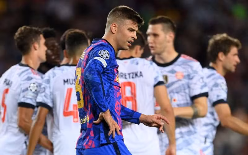 Lần đầu trong lịch sử, Barca thua trận mở màn Champions League trên sân nhà. (Ảnh: Goal)