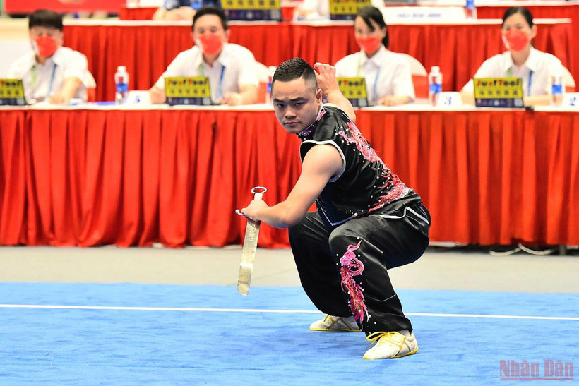 Phạm Quốc Khánh mang về tấm Huy chương Vàng đầu tiên cho Thể thao Việt Nam trong ngày 13/5.