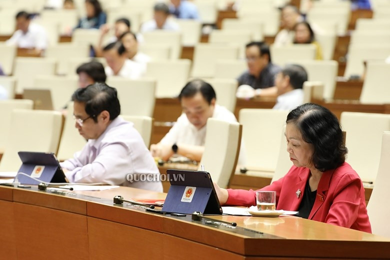 Quốc hội thảo luận trực tuyến về việc thực hiện chính sách, pháp luật về phòng, chống xâm hại trẻ em.