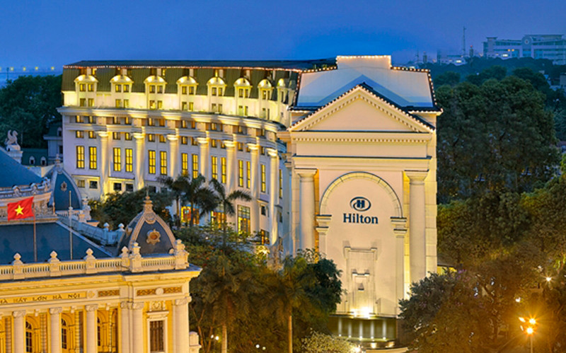 Khách sạn Hilton Opera Hà Nội nơi trái tim thủ đô Hà Nội.