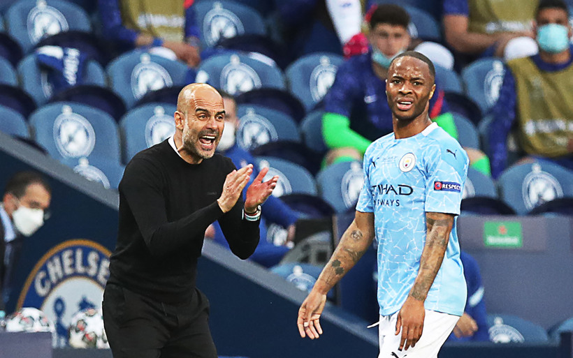 Raheem Sterling đang mất dần niềm tin của Pep Guardiola. (Ảnh: Getty Images)