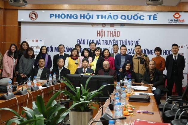 Hội thảo Đào tạo và truyền thông về đổi mới sáng tạo, sở hữu trí tuệ trong các trường đại học thuộc Dự án “Nâng cao nhận thức về đổi mới sáng tạo và sở hữu trí tuệ trong cộng đồng sinh viên và doanh nghiệp khởi nghiệp”.