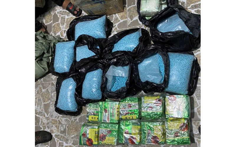 Tang vật vụ án.