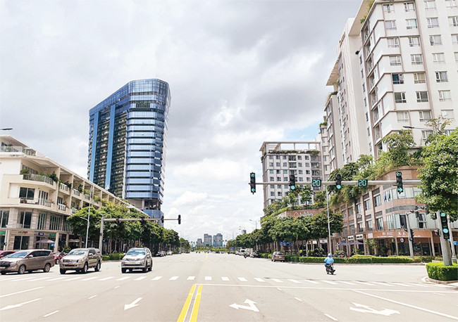 Một góc quận 2.