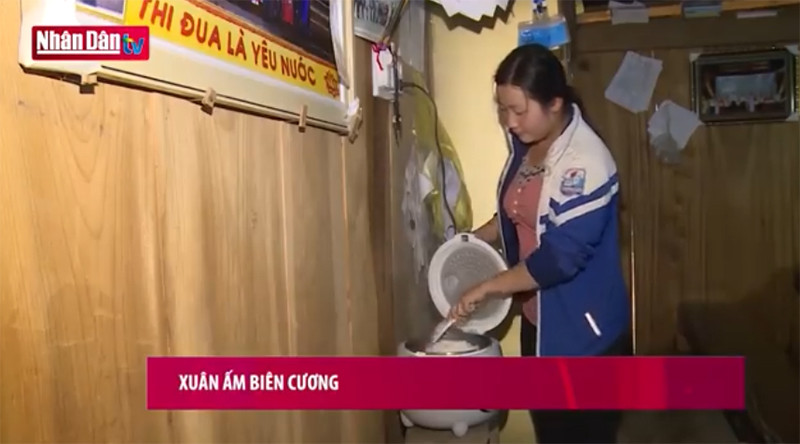 Xuân ấm biên cương