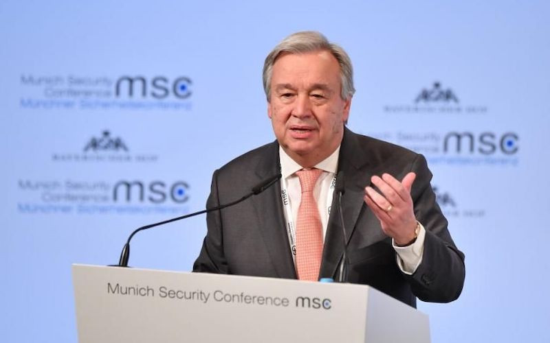 Tổng thư ký Liên hợp quốc Antonio Guterres. (Ảnh: Guardian)