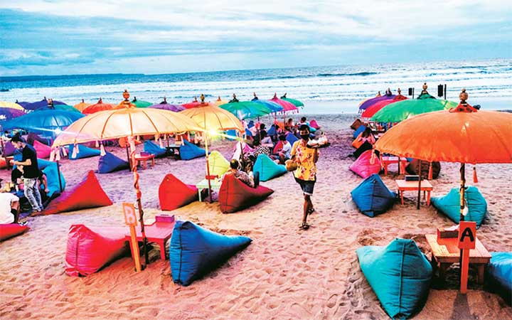Bãi biển ở Bali.
