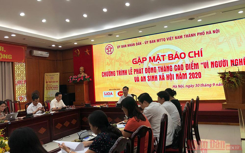 Ban Tổ chức thông báo về Lễ phát động.