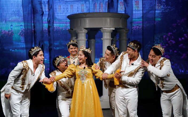 Một cảnh trong vở nhạc kịch Bầy chim thiên nga. 