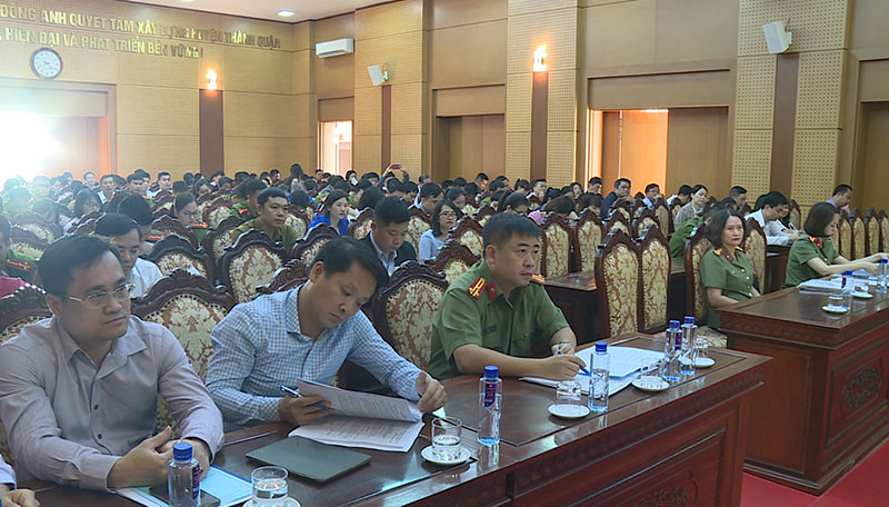 Huyện Đông Anh tập huấn Luật Bảo vệ bí mật Nhà nước