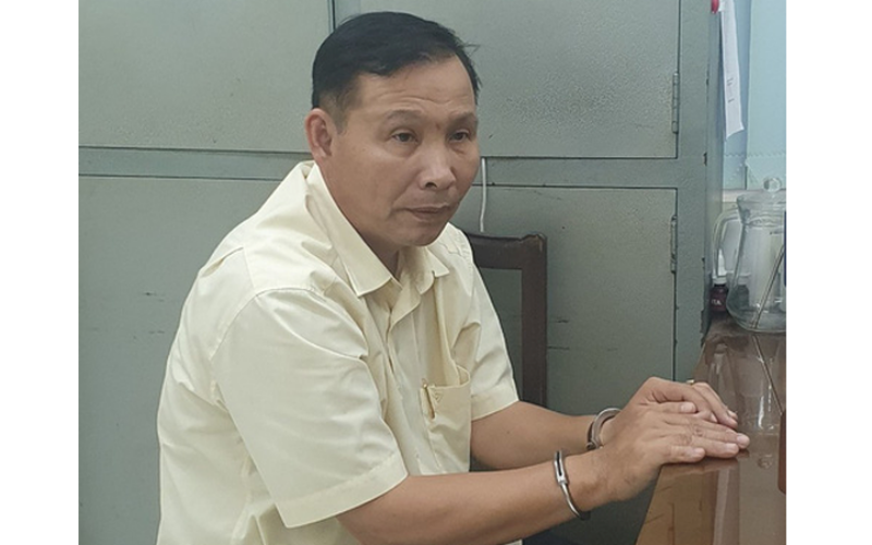 Đối tượng Nguyễn Văn Tài tại cơ quan chức năng. (Ảnh: CACC)