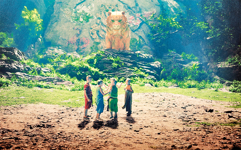 Một thế giới kỳ ảo đã được công nghệ CGI xây dựng và mang lại những khuôn hình lung linh cho bộ phim “Trạng Tí phiêu lưu ký”.