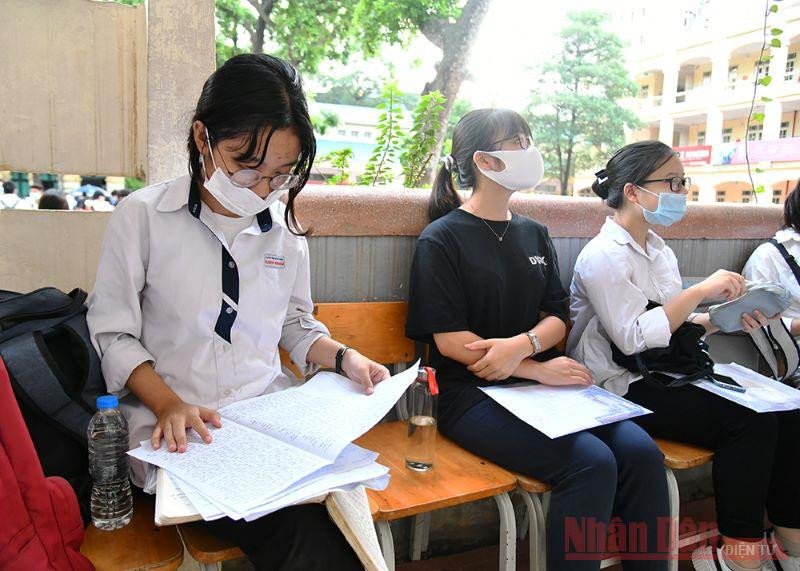 Thí sinh tại Kỳ thi tốt nghiệp THPT 2020. Ảnh: THỦY NGUYÊN