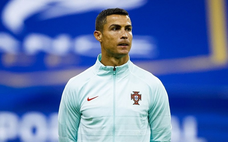 Cristiano Ronaldo đang tự cách ly sau khi có kết quả xét nghiệm dương tính với Covid-19. (Ảnh: FPF)