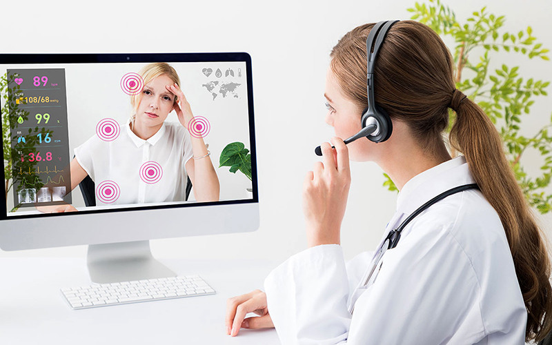 Trong suốt thời gian đại dịch bùng phát, dịch vụ chăm sóc sức khỏe từ xa chính là một nguồn doanh thu chính cho các nhà cung cấp dịch vụ chăm sóc sức khỏe. 