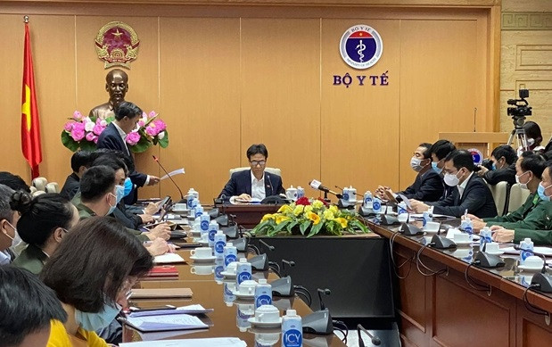 Phó Thủ tướng Chính phủ Vũ Đức Đam họp trực tuyến với 63 tỉnh, thành phố. 