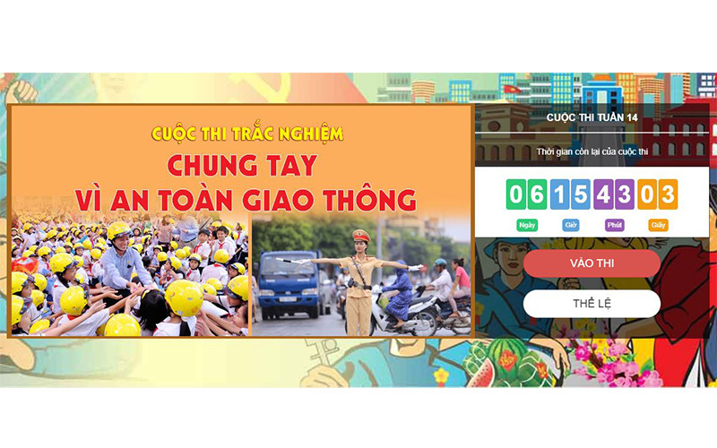 Bạn Lê Văn Tuấn Anh đoạt giải Nhất tuần 13 thi trắc nghiệm “Chung tay vì an toàn giao thông”