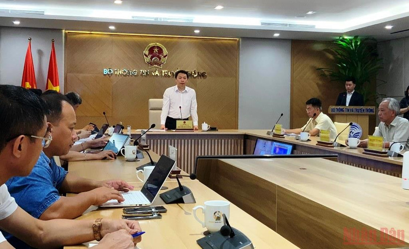  Lễ công bố, phát động cuộc thi sáng tác biểu trưng (logo) “Chuyển đổi số quốc gia”.