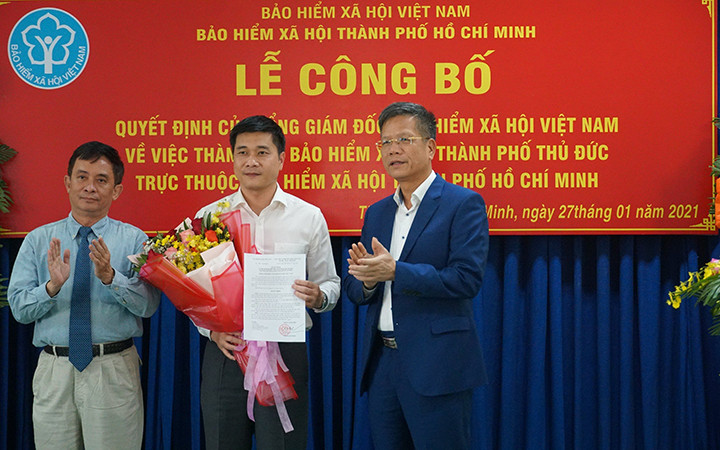 Ra mắt cơ quan Bảo hiểm xã hội thành phố Thủ Đức