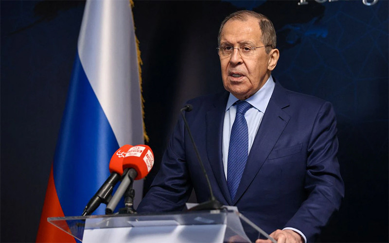 Ngoại trưởng Nga Sergey Lavrov. (Ảnh: Reuters)