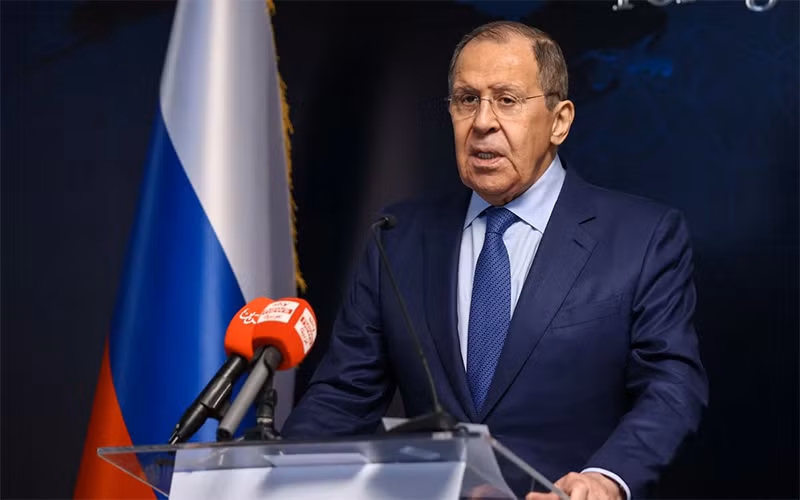 Ngoại trưởng Nga Sergey Lavrov. (Ảnh: Reuters)