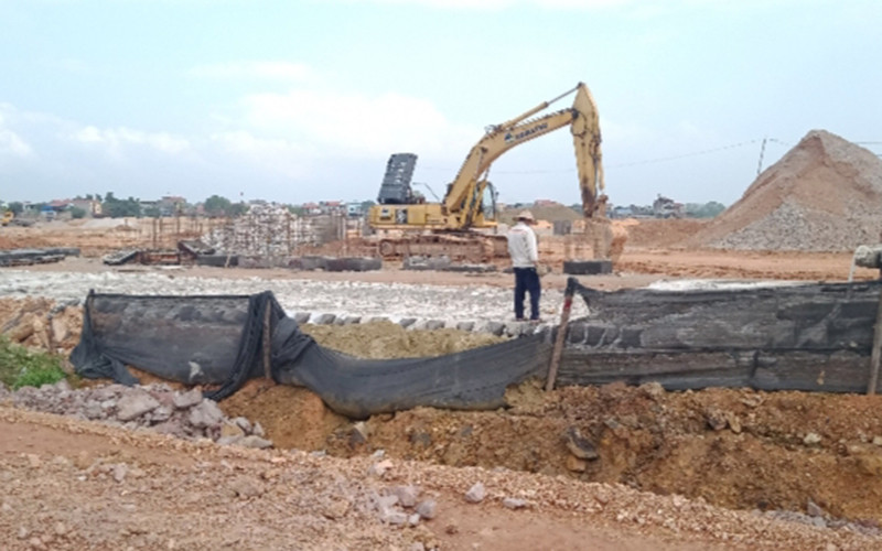 Dự án khu dân cư tổ 14, phường Túc Duyên, thành phố Thái Nguyên được đấu thầu từ đầu năm 2021, gần đây giá vật tư tăng cao làm các nhà thầu khó khăn.