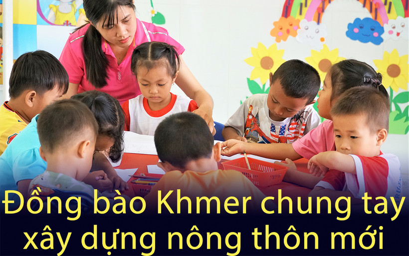Ðồng bào Khmer chung tay xây dựng nông thôn mới
