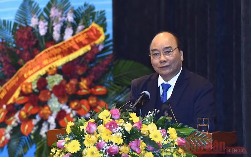 Thủ tướng phát biểu tại Hội nghị.