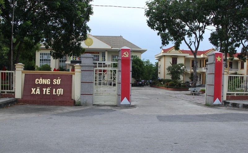 Công sở xã Tế Lợi, huyện Nông Cống, tỉnh Thanh Hóa.