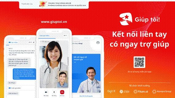 Nền tảng Giúp tôi! tư vấn sức khỏe miễn phí trong dịch Covid-19