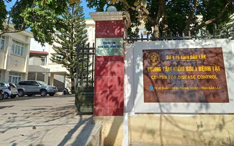 Trung tâm kiểm soát bệnh tật tỉnh Đắk Lắk. (Ảnh: nld.com.vn)