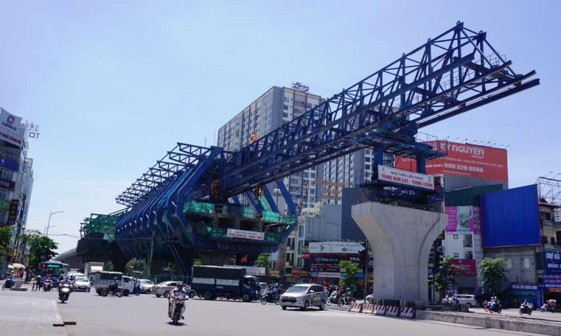 Đường Vành đai 2 trên cao và dưới thấp đang được đẩy nhanh tiến độ.