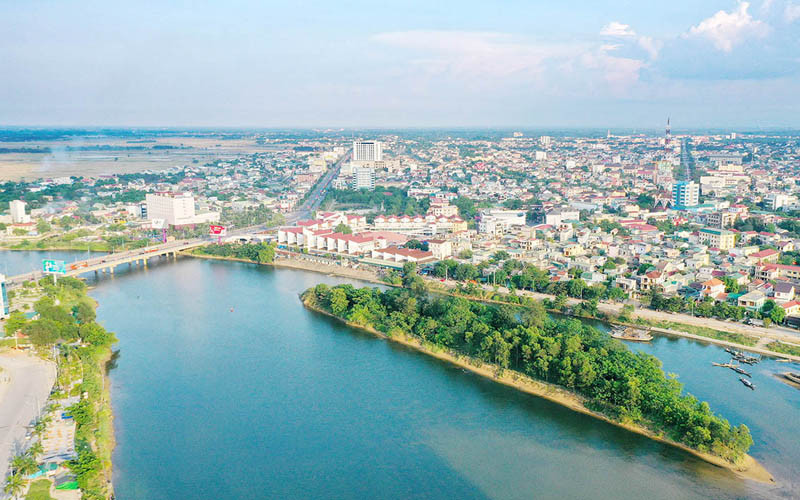Thành phố tỉnh lỵ Đông Hà của tỉnh Quảng Trị.  