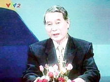 Giáo viên Nguyễn Anh Dũng
dạy toán trên VTV2.