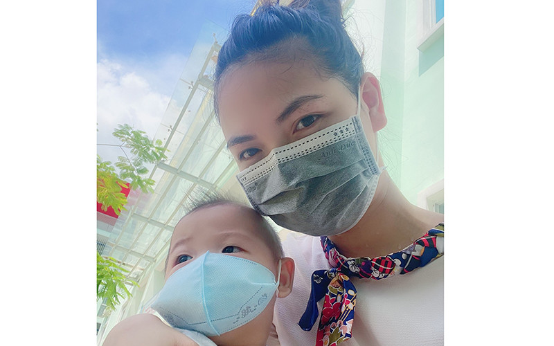 Gia đình chị Mai Thị Thu đã vững vàng vượt qua Covid-19. 