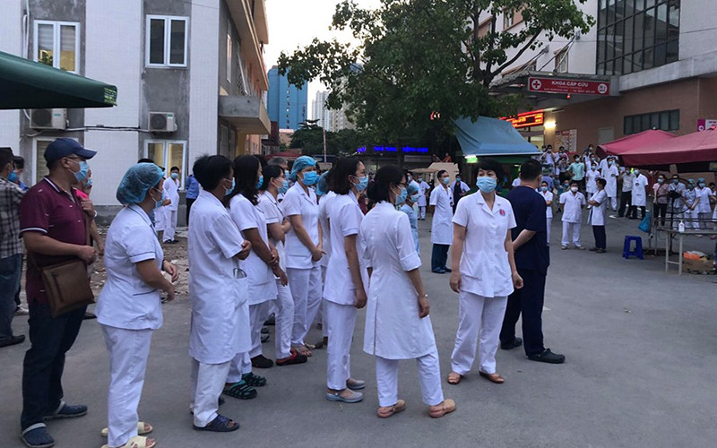 Bệnh viện E được dỡ bỏ cách ly chiều 20-8.