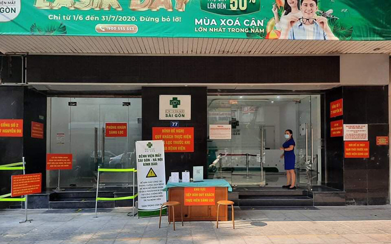 Bệnh viện bảo đảm an toàn khi được hoạt động trở lại.