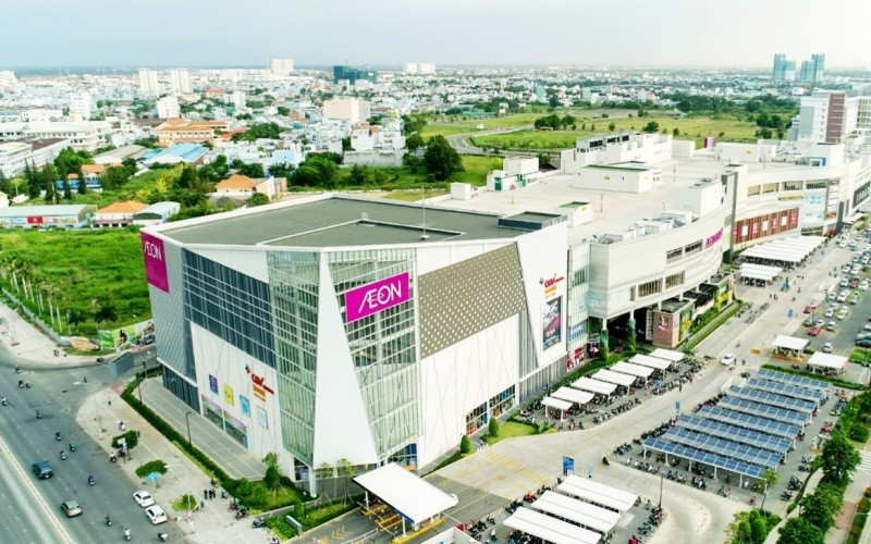Moonlight Centre Point nằm gần kề đại siêu thị Aeon Mall Bình Tân. (Ảnh: Hưng Thịnh Land)