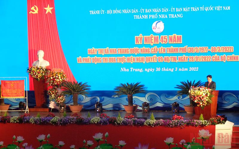 Quang cảnh buổi lễ.