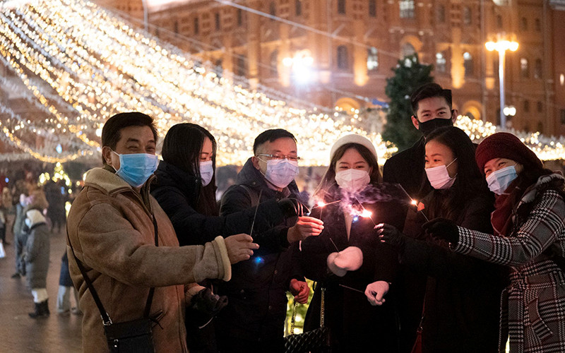 Người Việt Nam ở LB Nga đón năm mới 2021.